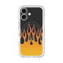 スリムプロテクションプレミアムケース with MagSafe［ 炎 - Orange ］