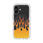 スリムプロテクションプレミアムケース with MagSafe［ 炎 - Orange ］