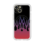 スリムプロテクションプレミアムケース with MagSafe［ 炎 - Red ］