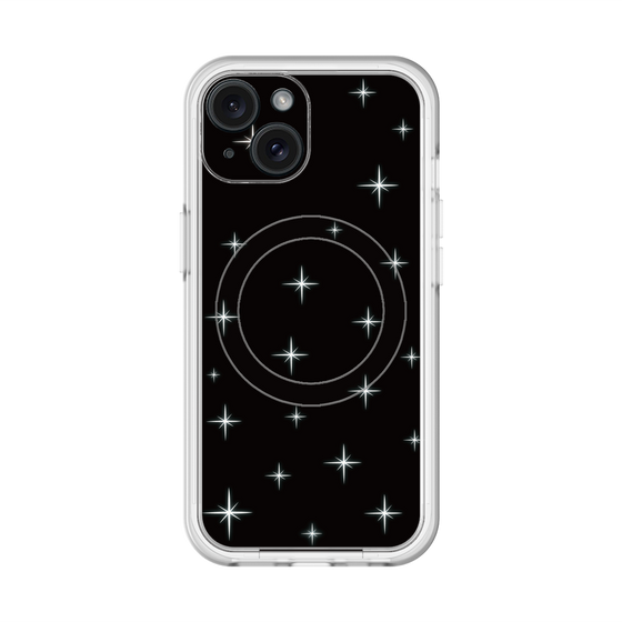 スリムプロテクションプレミアムケース with MagSafe［ Glitter - Black ］