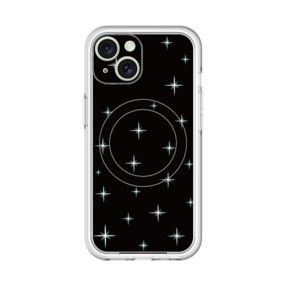 スリムプロテクションプレミアムケース with MagSafe［ Glitter - Black ］