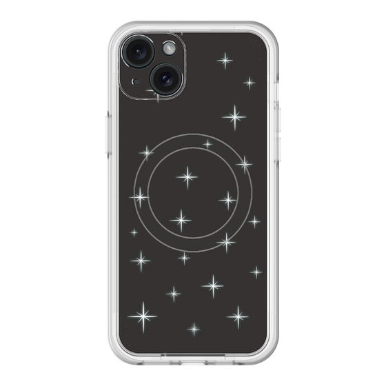 スリムプロテクションプレミアムケース with MagSafe［ Glitter - Black ］