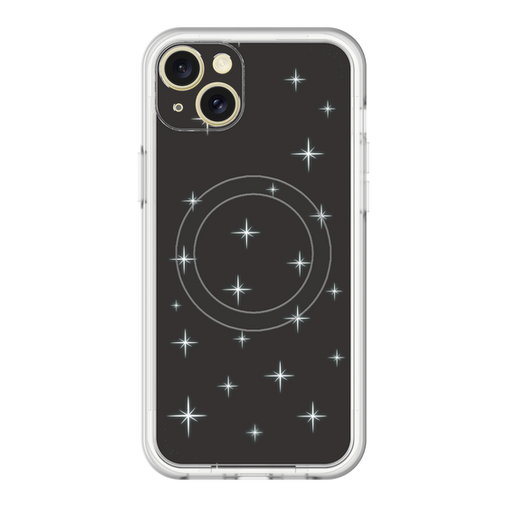 スリムプロテクションプレミアムケース with MagSafe［ Glitter - Black ］