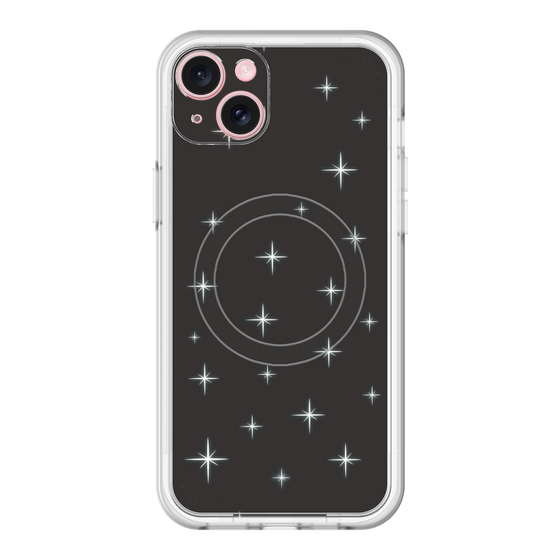 スリムプロテクションプレミアムケース with MagSafe［ Glitter - Black ］
