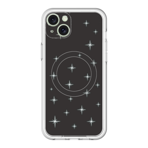 スリムプロテクションプレミアムケース with MagSafe［ Glitter - Black ］