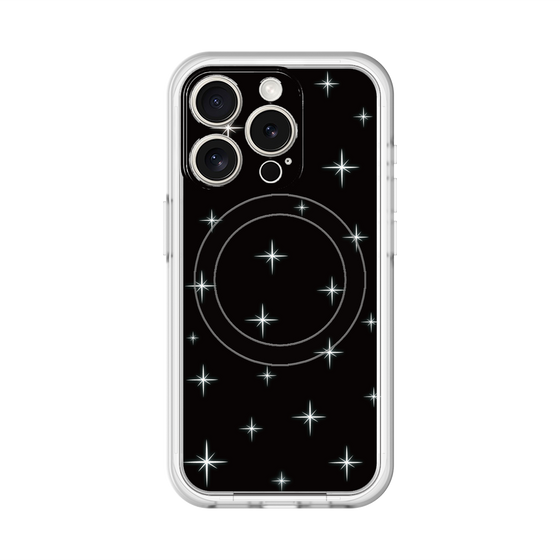 スリムプロテクションプレミアムケース with MagSafe［ Glitter - Black ］