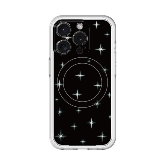 スリムプロテクションプレミアムケース with MagSafe［ Glitter - Black ］