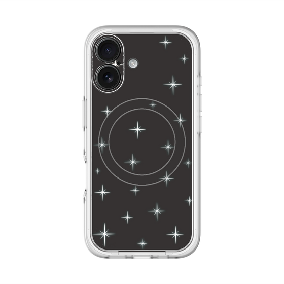 スリムプロテクションプレミアムケース with MagSafe［ Glitter - Black ］