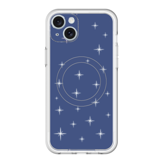 スリムプロテクションプレミアムケース with MagSafe［ Glitter - Blue ］