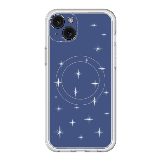 スリムプロテクションプレミアムケース with MagSafe［ Glitter - Blue ］