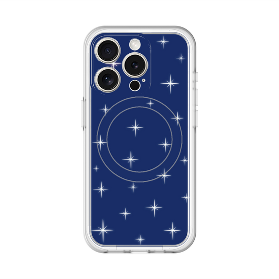 スリムプロテクションプレミアムケース with MagSafe［ Glitter - Blue ］