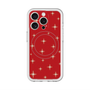 スリムプロテクションプレミアムケース with MagSafe［ Glitter - Red ］