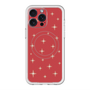 スリムプロテクションプレミアムケース with MagSafe［ Glitter - Red ］