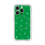 スリムプロテクションプレミアムケース with MagSafe［ Glitter - Green ］