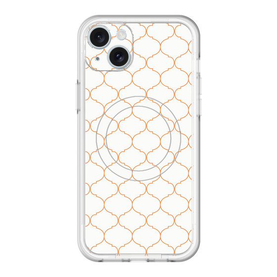 スリムプロテクションプレミアムケース with MagSafe［ Moroccan1 -Orange ］