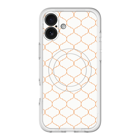 スリムプロテクションプレミアムケース with MagSafe［ Moroccan1 -Orange ］