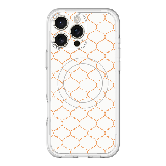 スリムプロテクションプレミアムケース with MagSafe［ Moroccan1 -Orange ］