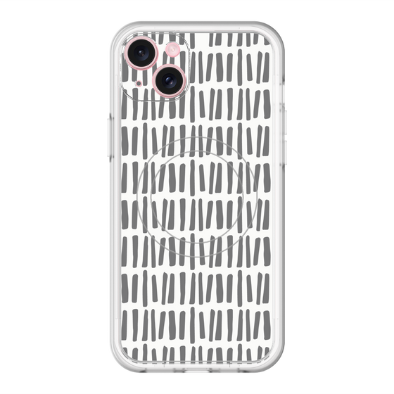 スリムプロテクションプレミアムケース with MagSafe［ Nordic - Black ］