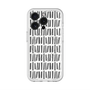 スリムプロテクションプレミアムケース with MagSafe［ Nordic - Black ］