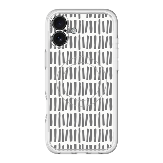 スリムプロテクションプレミアムケース with MagSafe［ Nordic - Black ］