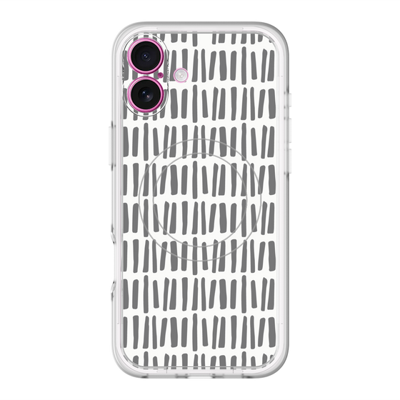 スリムプロテクションプレミアムケース with MagSafe［ Nordic - Black ］