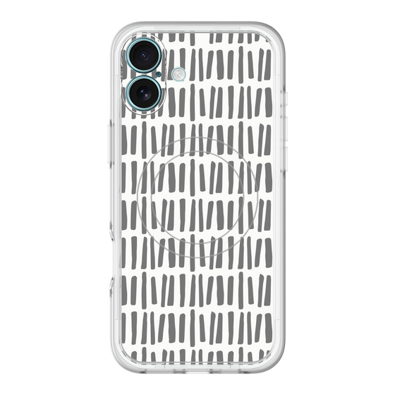 スリムプロテクションプレミアムケース with MagSafe［ Nordic - Black ］