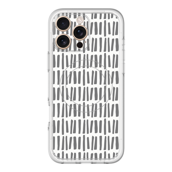 スリムプロテクションプレミアムケース with MagSafe［ Nordic - Black ］
