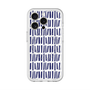スリムプロテクションプレミアムケース with MagSafe［ Nordic - Blue ］
