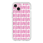 スリムプロテクションプレミアムケース with MagSafe［ Nordic - Pink ］