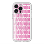 スリムプロテクションプレミアムケース with MagSafe［ Nordic - Pink ］