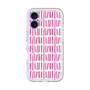 スリムプロテクションプレミアムケース with MagSafe［ Nordic - Pink ］
