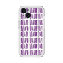 スリムプロテクションプレミアムケース with MagSafe［ Nordic - Purple ］