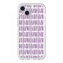 スリムプロテクションプレミアムケース with MagSafe［ Nordic - Purple ］