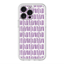 スリムプロテクションプレミアムケース with MagSafe［ Nordic - Purple ］