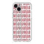 スリムプロテクションプレミアムケース with MagSafe［ Nordic - Red ］