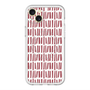 スリムプロテクションプレミアムケース with MagSafe［ Nordic - Red ］