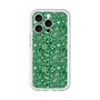 スリムプロテクションプレミアムケース with MagSafe［ ペイズリー - Green ］