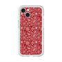 スリムプロテクションプレミアムケース with MagSafe［ ペイズリー - Red ］