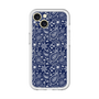 スリムプロテクションプレミアムケース with MagSafe［ ペイズリー - Blue ］