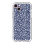 スリムプロテクションプレミアムケース with MagSafe［ ペイズリー - Blue ］