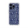 スリムプロテクションプレミアムケース with MagSafe［ ペイズリー - Blue ］