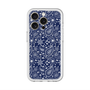 スリムプロテクションプレミアムケース with MagSafe［ ペイズリー - Blue ］
