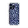 スリムプロテクションプレミアムケース with MagSafe［ ペイズリー - Blue ］