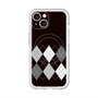 スリムプロテクションプレミアムケース with MagSafe［ Nordic Argyle - Black ］