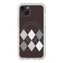 スリムプロテクションプレミアムケース with MagSafe［ Nordic Argyle - Black ］