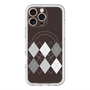 スリムプロテクションプレミアムケース with MagSafe［ Nordic Argyle - Black ］