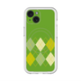 スリムプロテクションプレミアムケース with MagSafe［ Nordic Argyle - Green ］