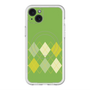 スリムプロテクションプレミアムケース with MagSafe［ Nordic Argyle - Green ］