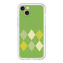 スリムプロテクションプレミアムケース with MagSafe［ Nordic Argyle - Green ］
