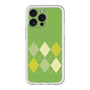 スリムプロテクションプレミアムケース with MagSafe［ Nordic Argyle - Green ］